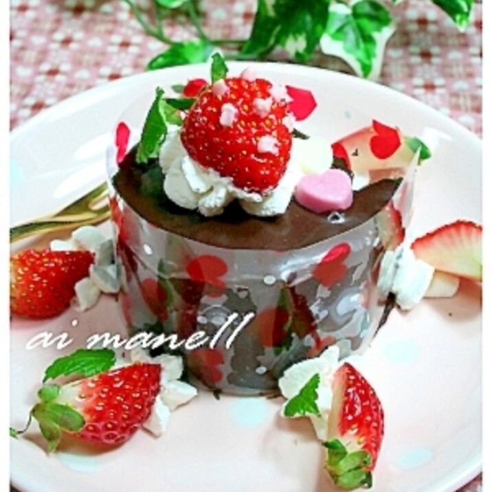 簡単なのに本格的なケーキ チョコかけロールケーキ レシピ 作り方 By Mane11 楽天レシピ